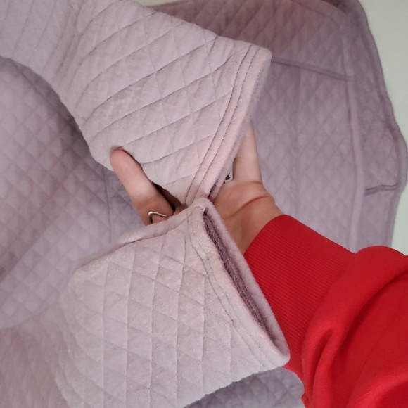 Womens Duluth Trading Quilted Funnelneck Tunic Pullover Size Small Big Pocket - Picture 2 of 9